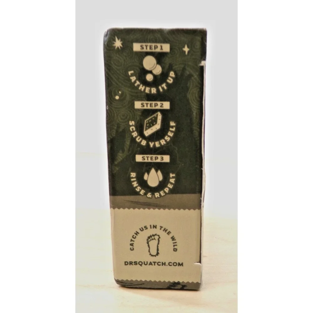 Dr Squatch Men's Natural Soap Oogie Boogie's Brew 5oz Bar Limited Edition 2 Bars